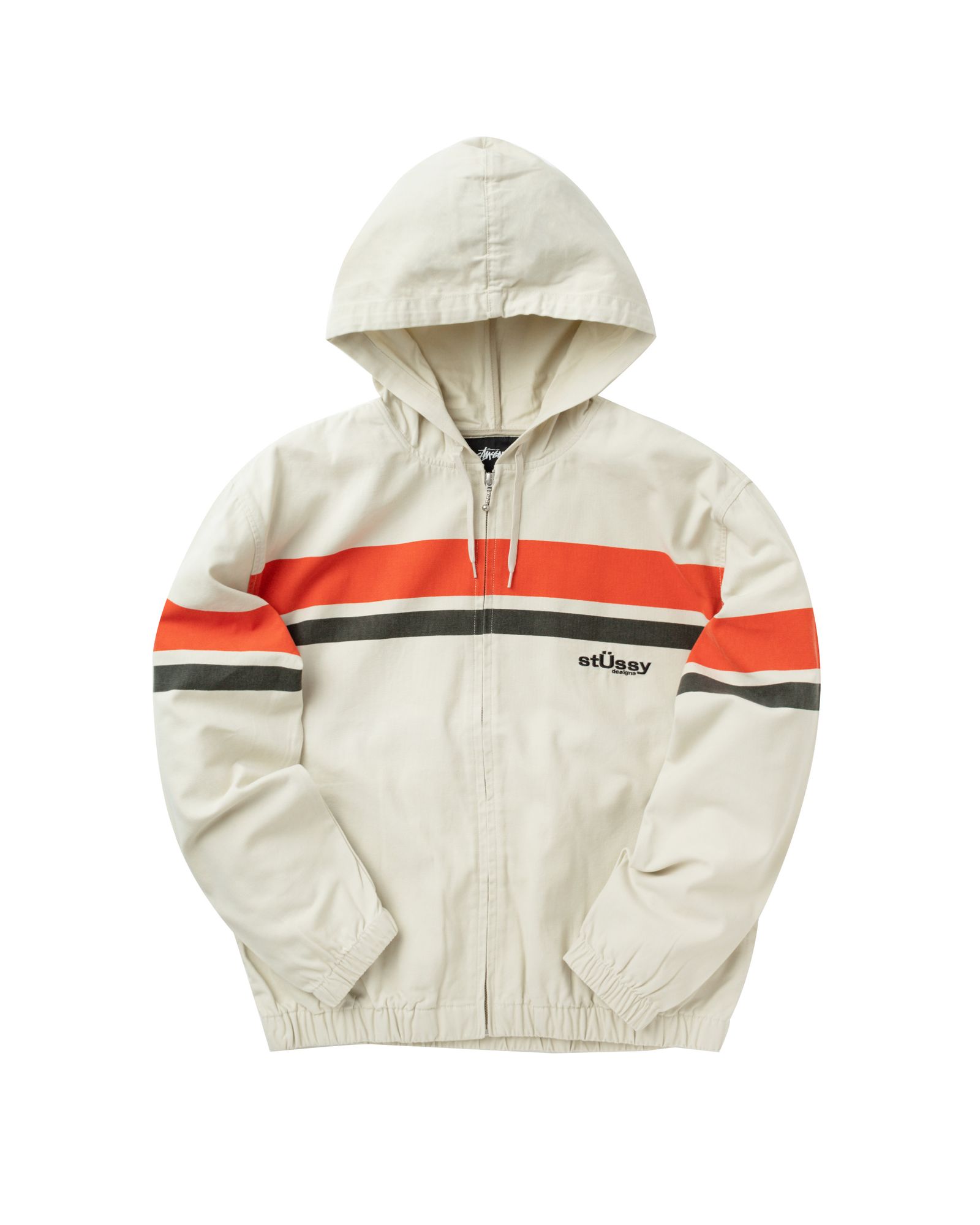 WMNS Printed Stripe Hood Jacket