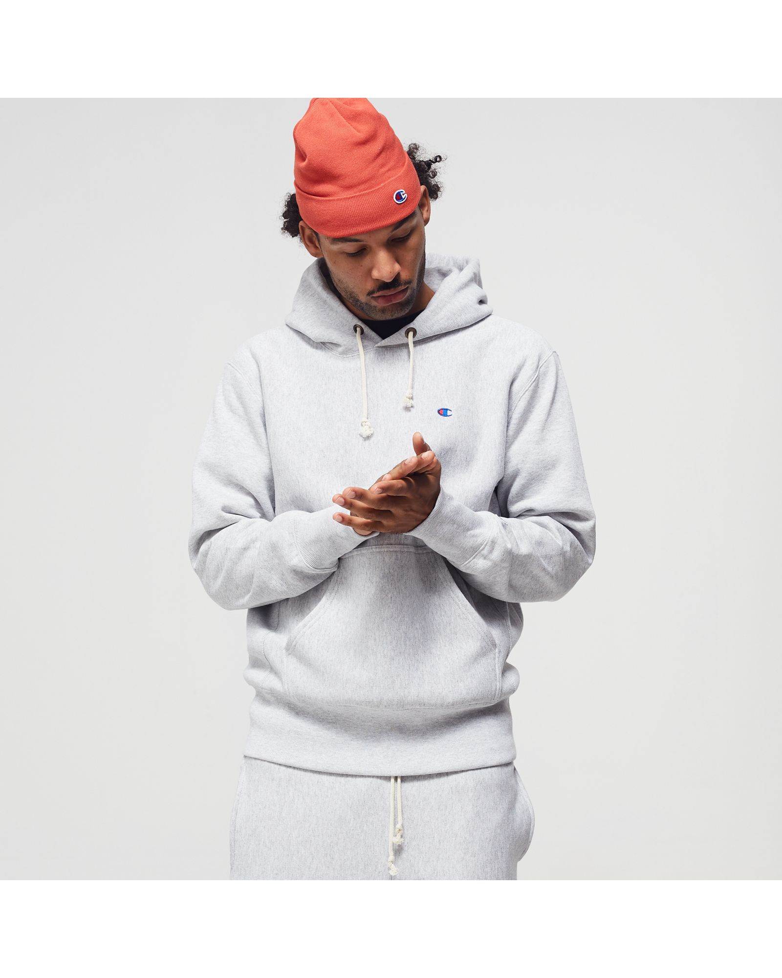 Reverse Weave Hoodie