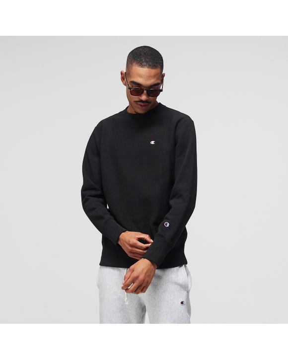 CHAMPION Reverse Weave Sweatshirt Black BSTN Store