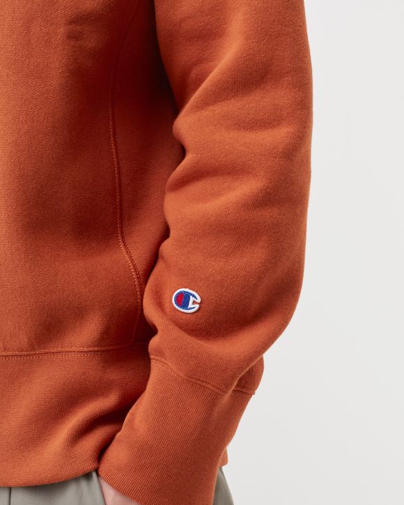 Champion reverse outlet weave hoodie orange