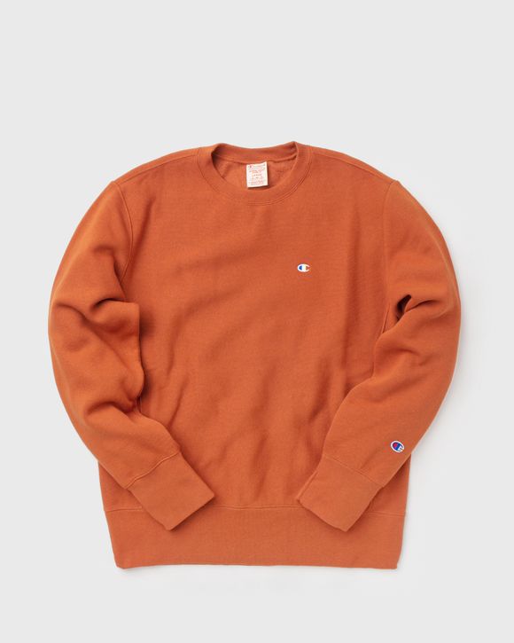 Burnt orange hot sale champion sweatshirt