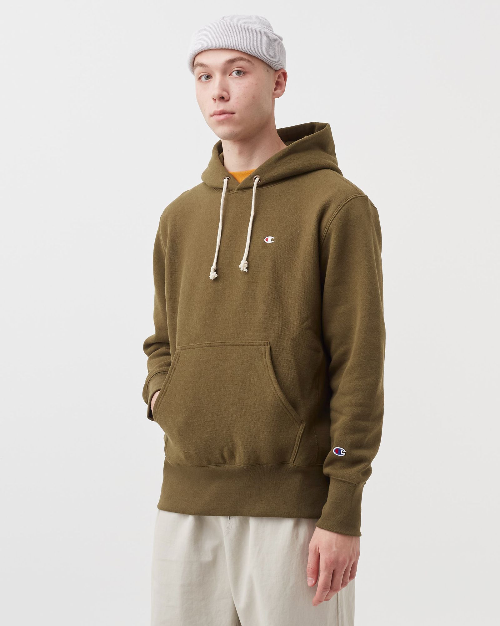 Reverse Weave Hoodie