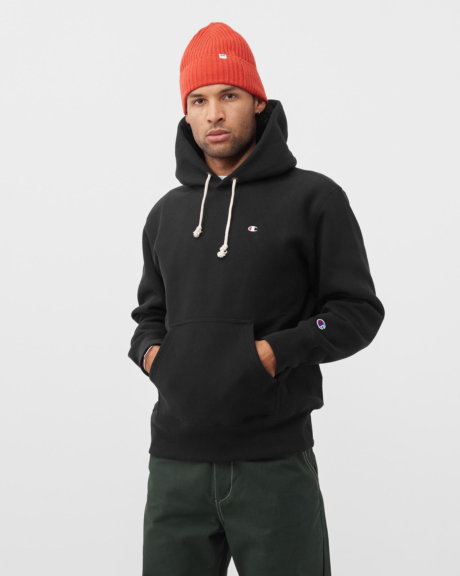 Reverse Weave Hoodie