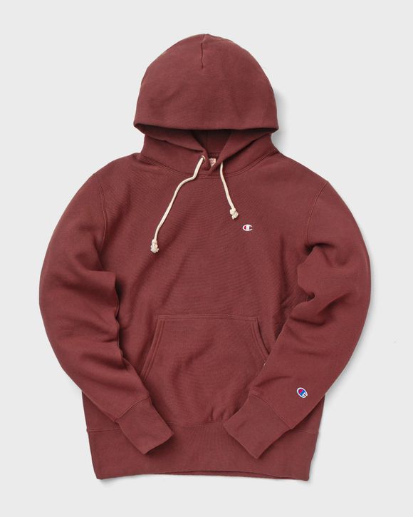 Champion reverse outlet weave hoodie maroon