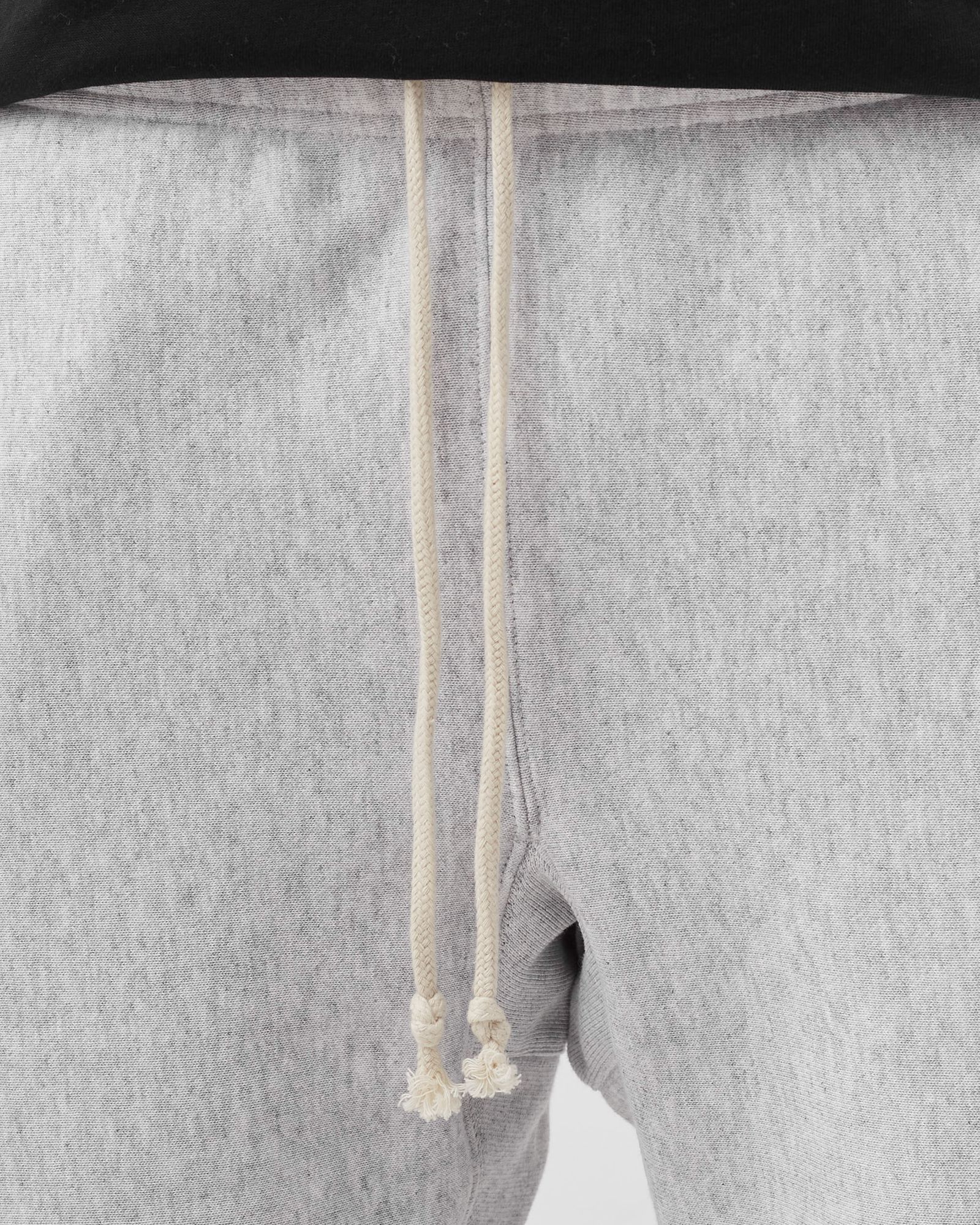 Reverse Weave Elastic Cuff Pants