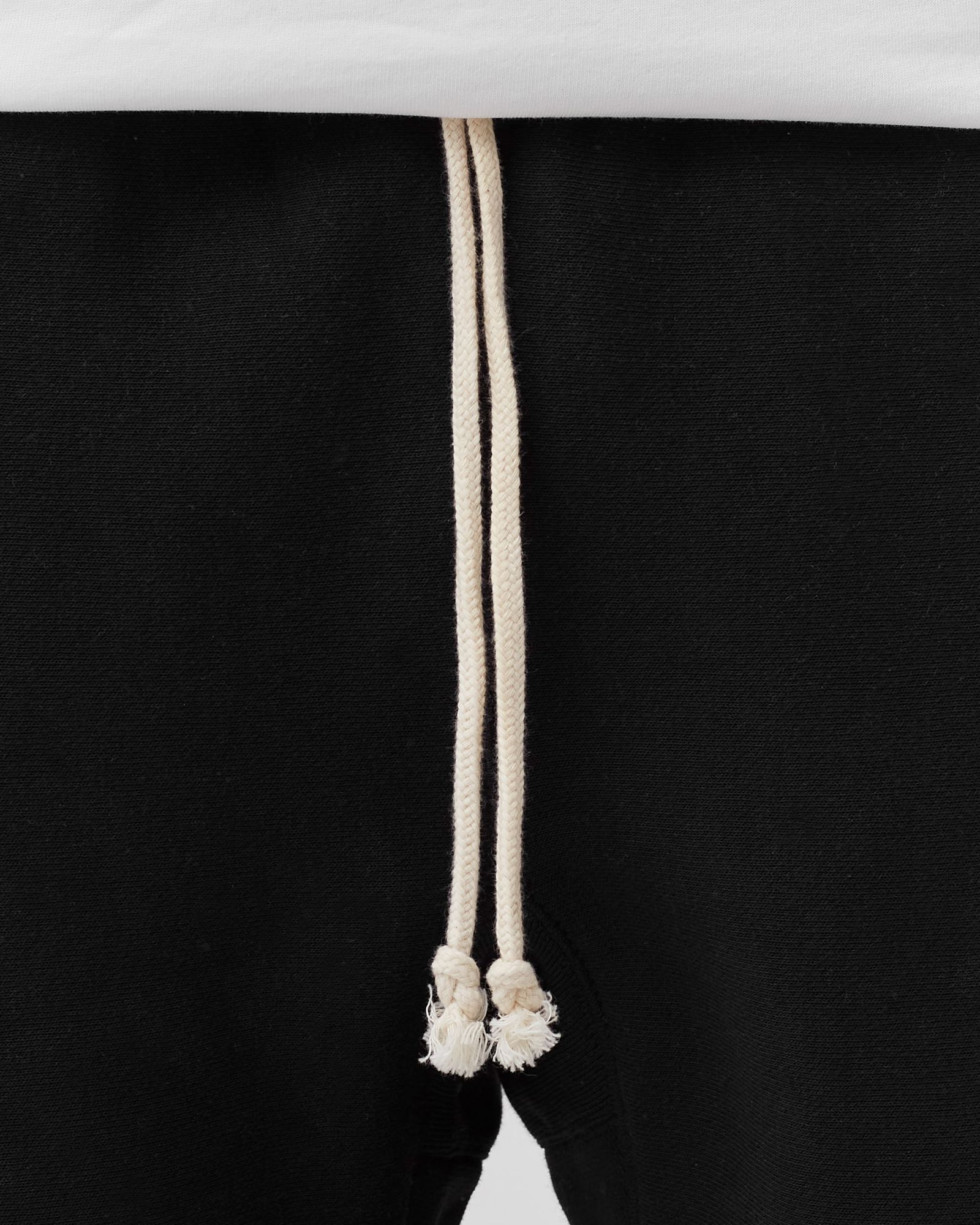 Reverse Weave Elastic Cuff Pants