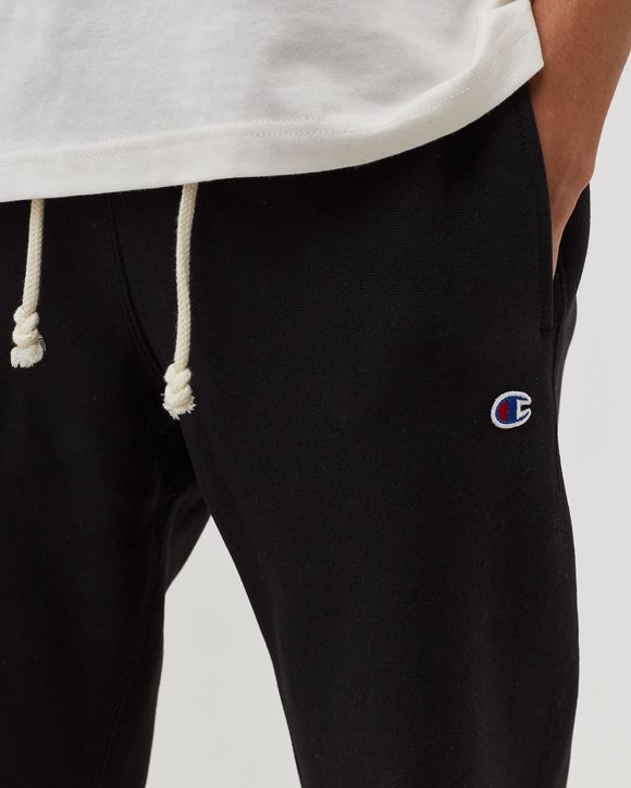 Champion Rib Cuff Pants Women's Black Sporty Athletic Sweatpants