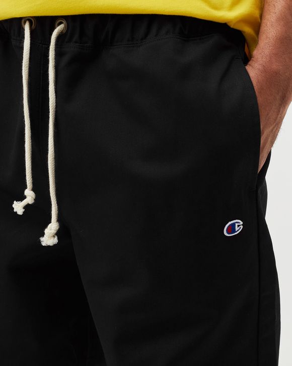 CHAMPION Reverse Weave Straight Hem Pants Black - NBK