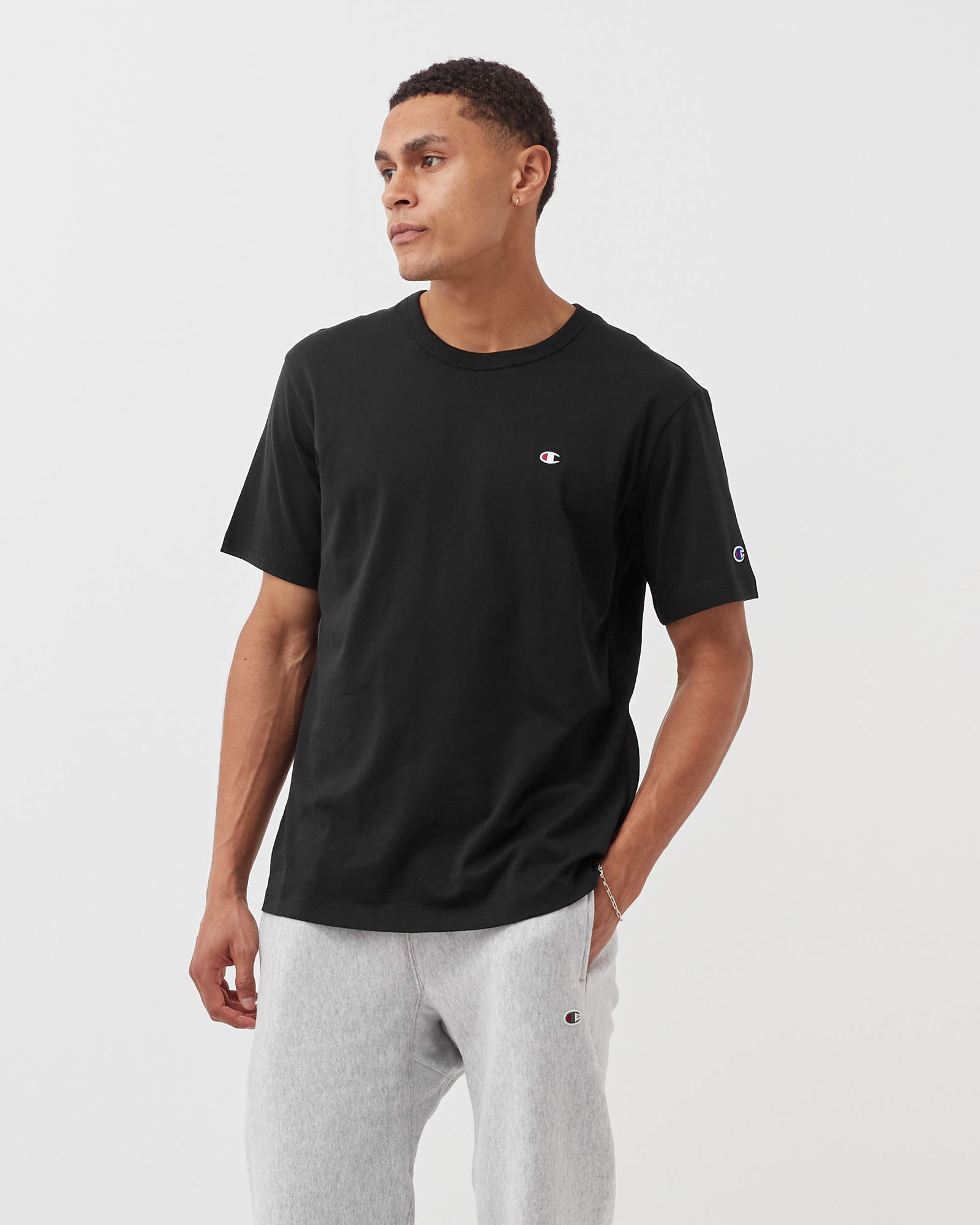 Reverse Weave Crewneck Tee