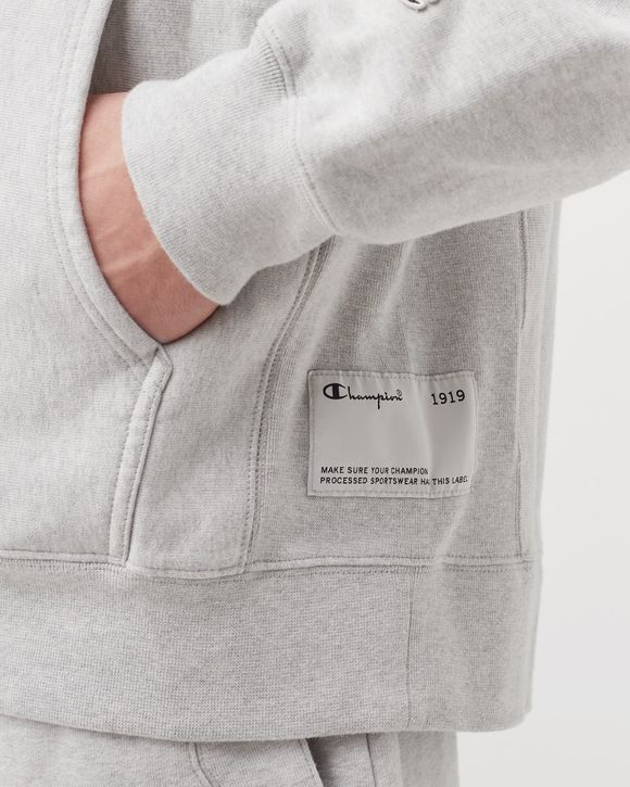 CHAMPION Contemporary Heritage Hoodie Grey | BSTN Store