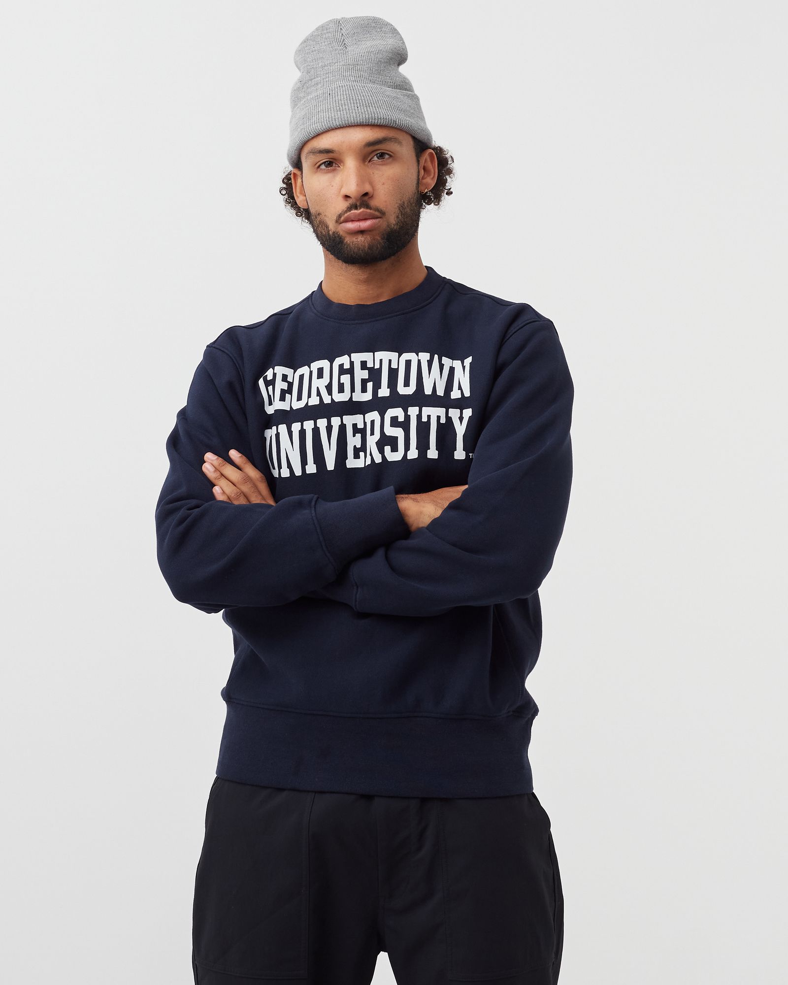 Authentic College Crewneck Sweatshirt 'Georgetown'