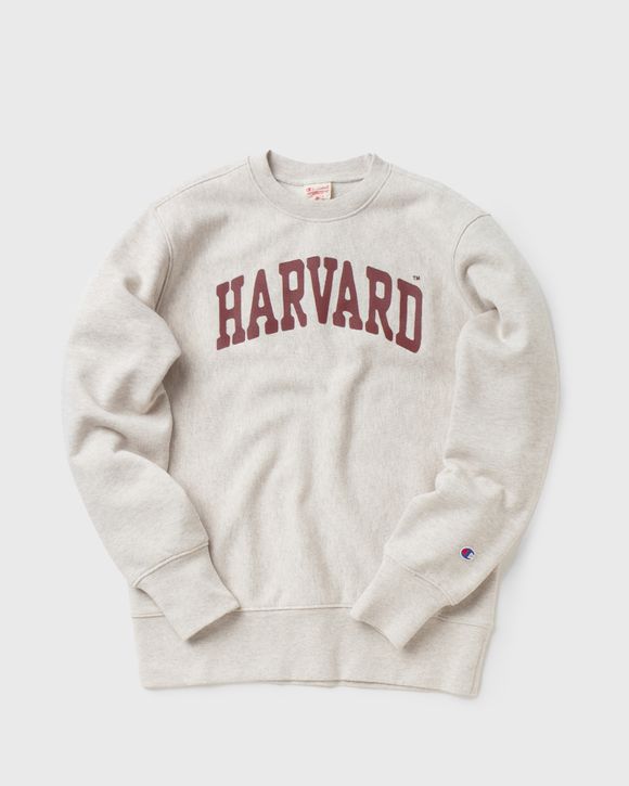 Harvard University Champion Crew-neck Sweatshirt-Gray ...