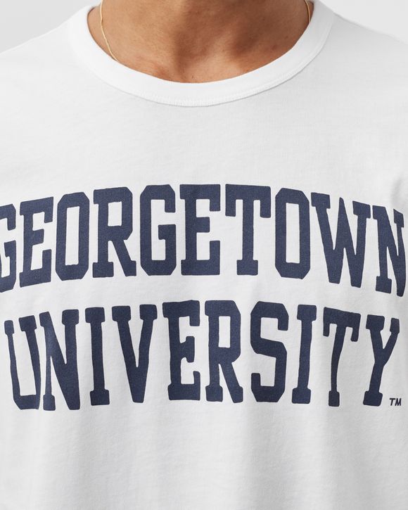 Authentic College Crewneck Tee 'Georgetown'
