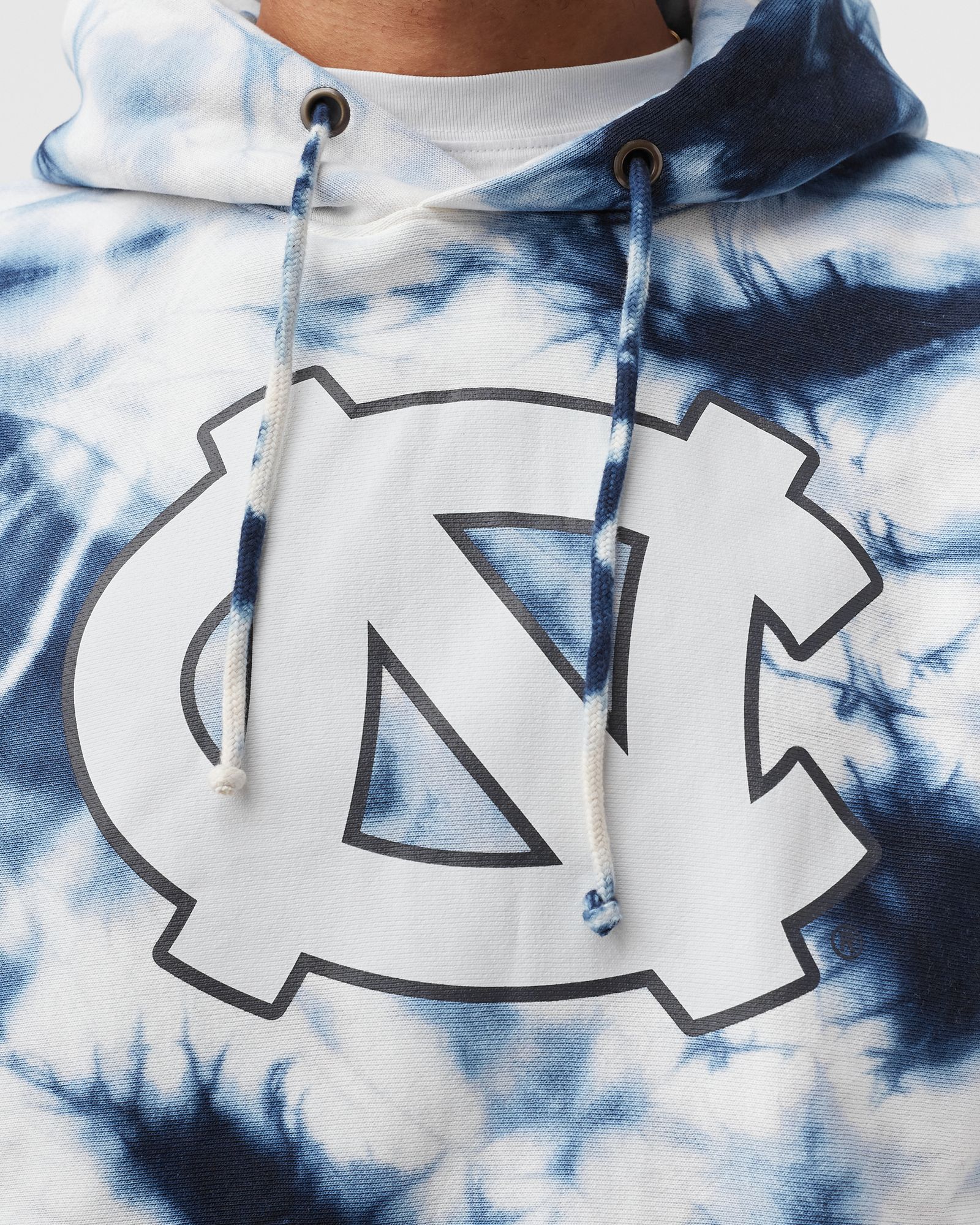 Authentic Tie Dye College Hoodie 'North Carolina'