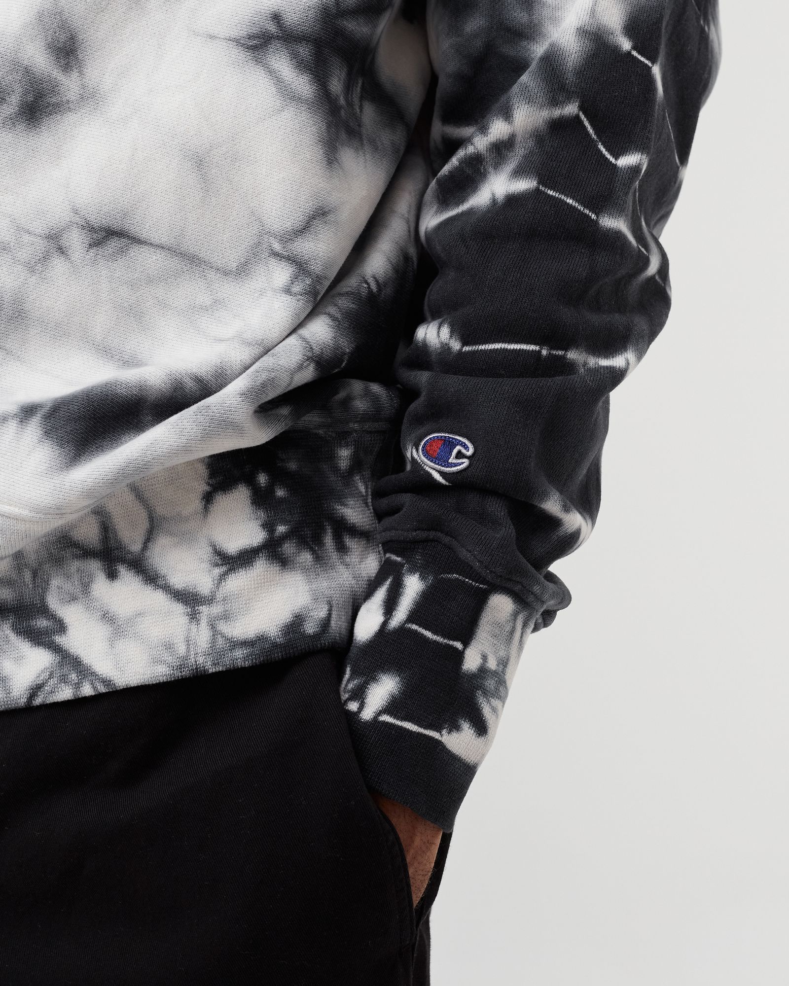 Authentic Tie Dye College Hoodie 'NYU'