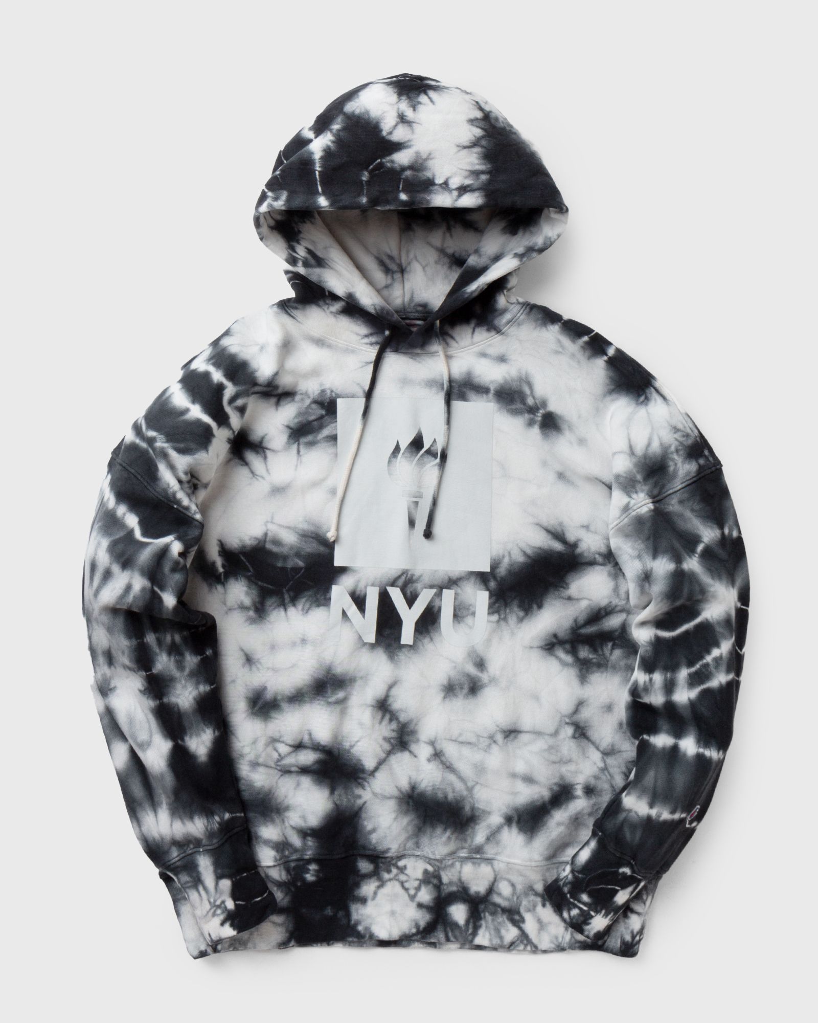 Authentic Tie Dye College Hoodie 'NYU'
