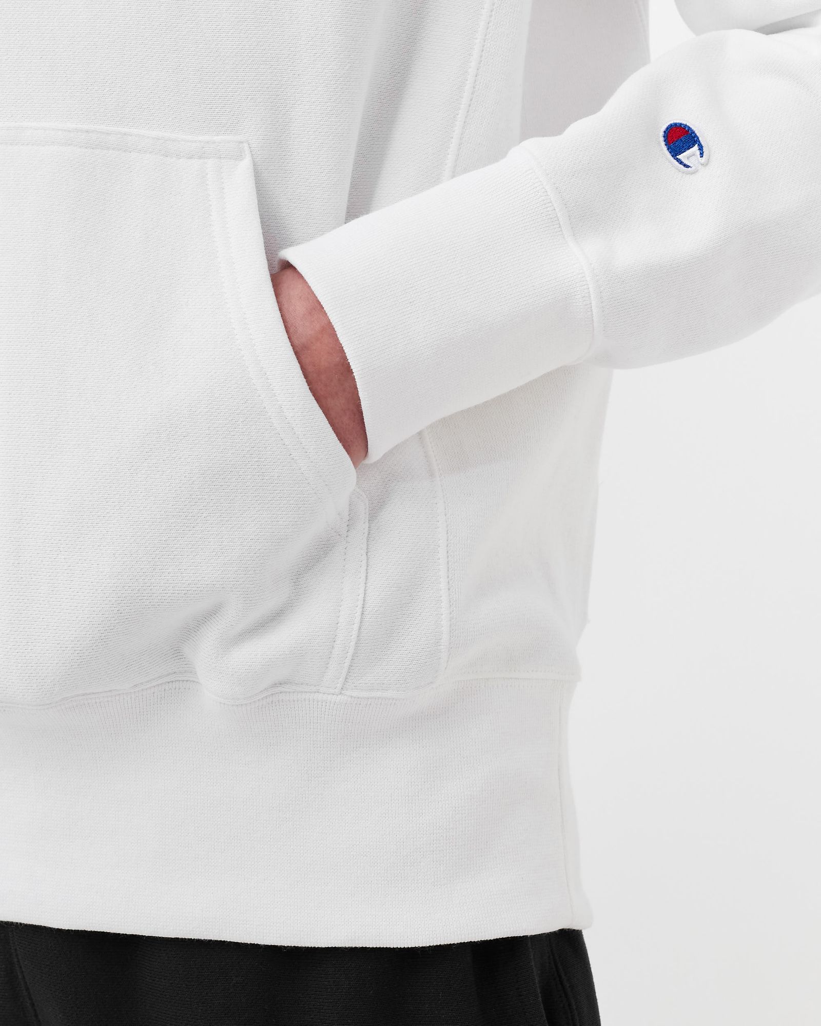 Reverse Weave Hooded Sweatshirt