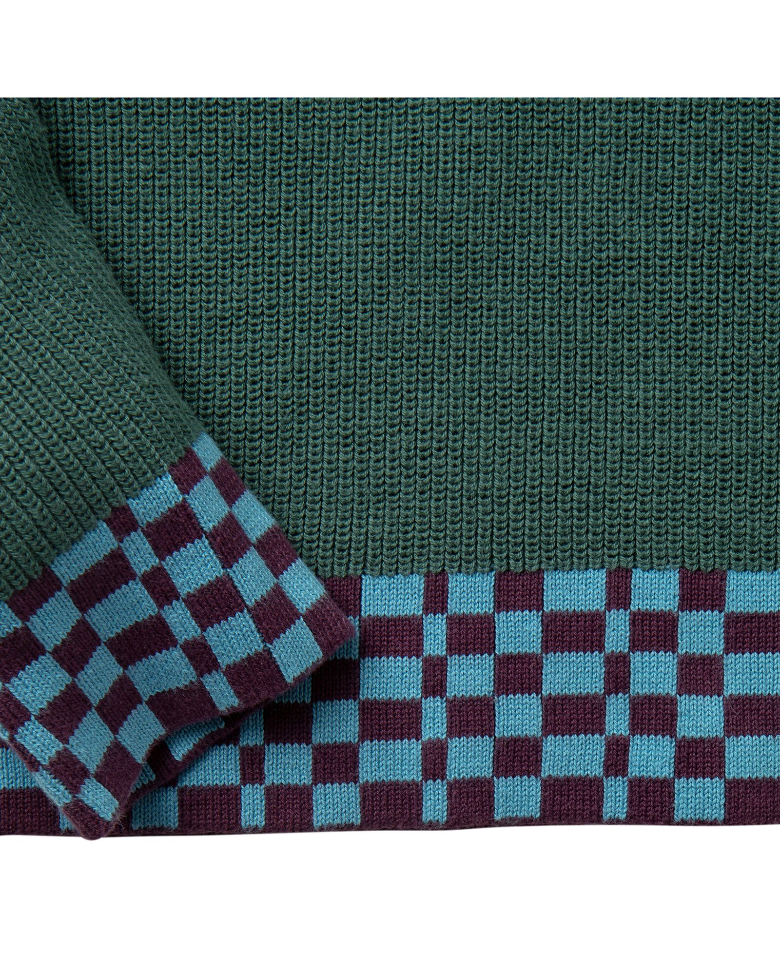 WMNS Checker Trim Sweater