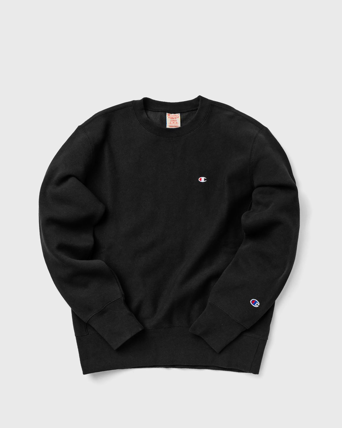 CHAMPION Reverse Weave Crewneck Sweatshirt Black | BSTN Store