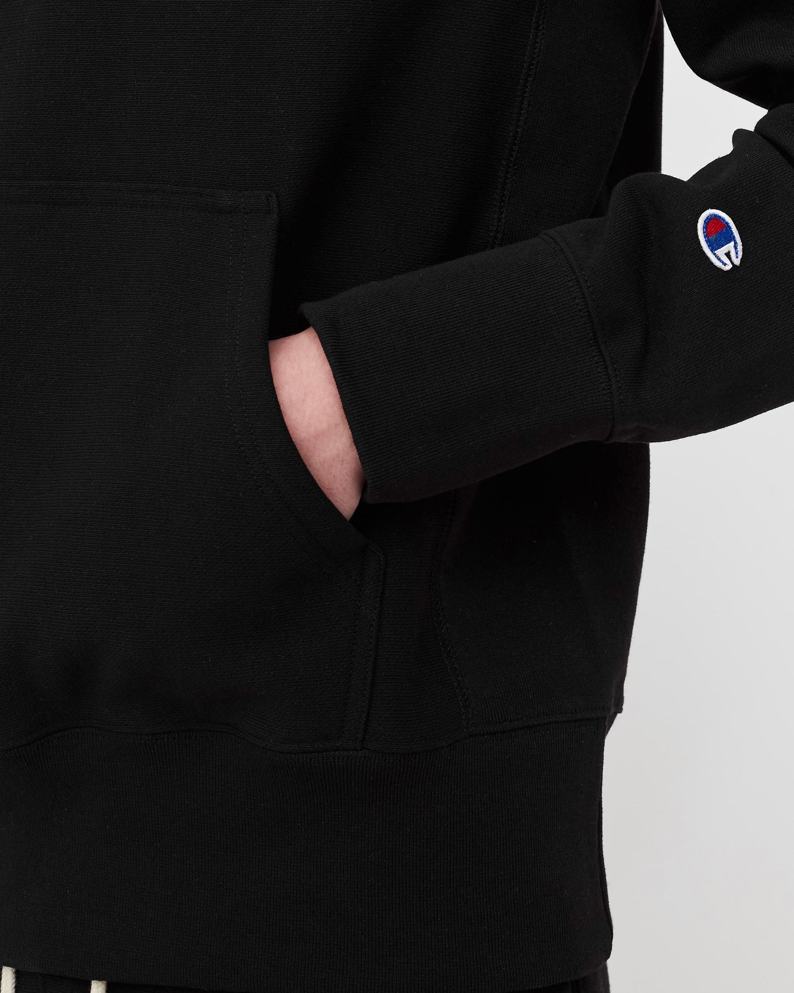 Reverse Weave Hooded Sweatshirt