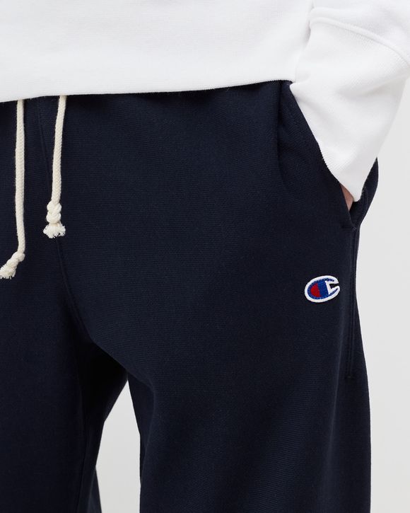 CHAMPION Reverse Weave Rib Cuff Pants Blue