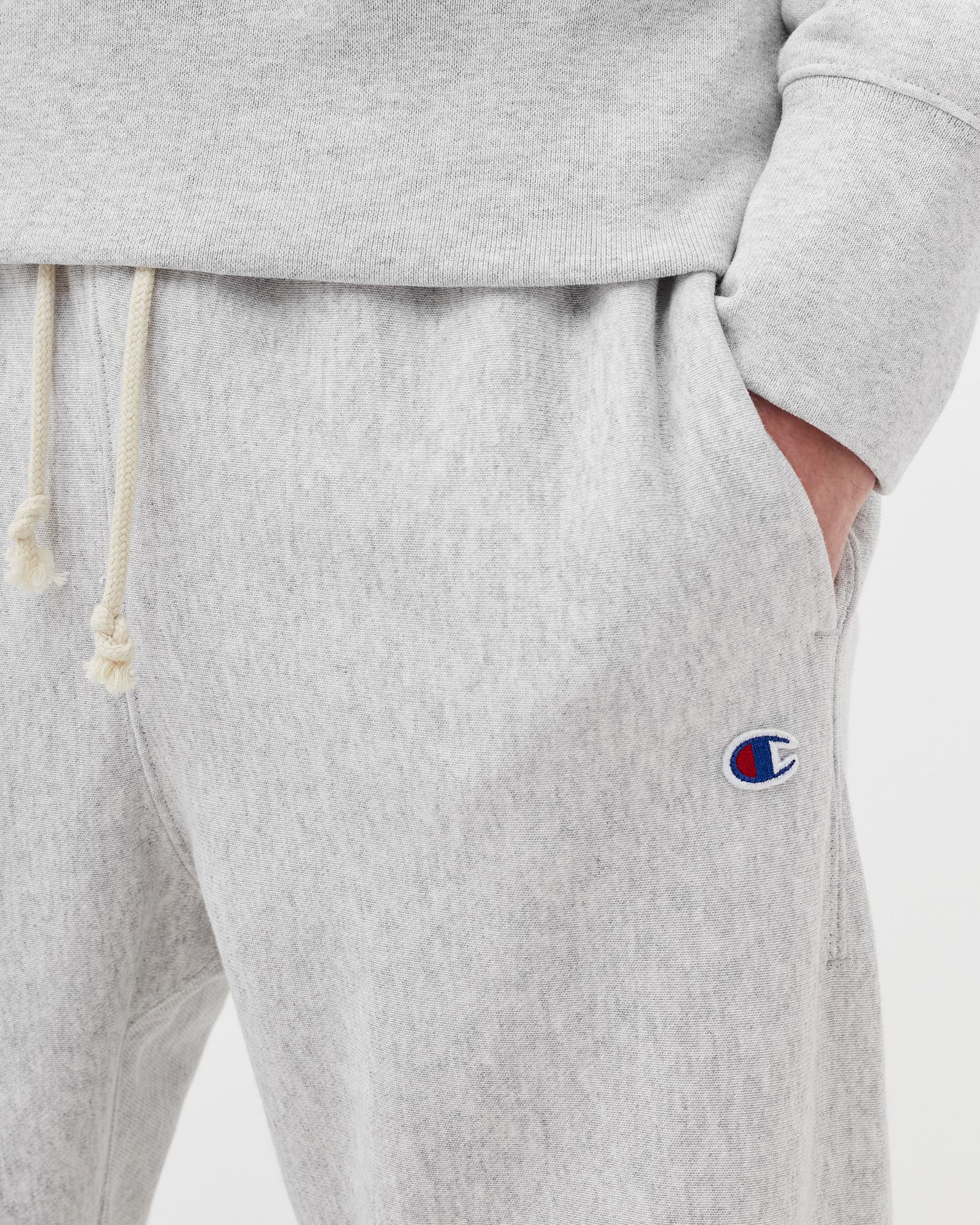 Reverse Weave Rib Cuff Pants