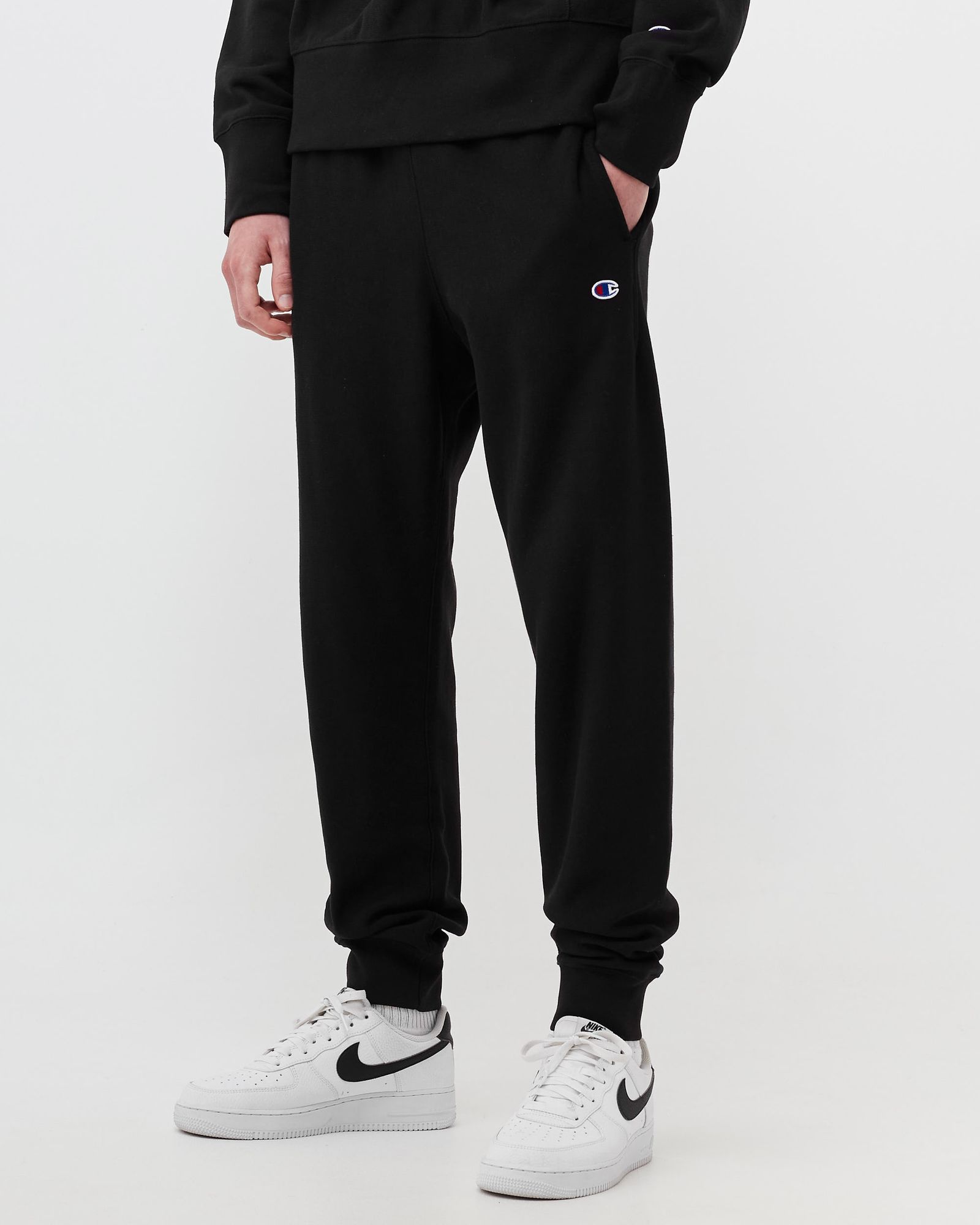 Reverse Weave Rib Cuff Pants