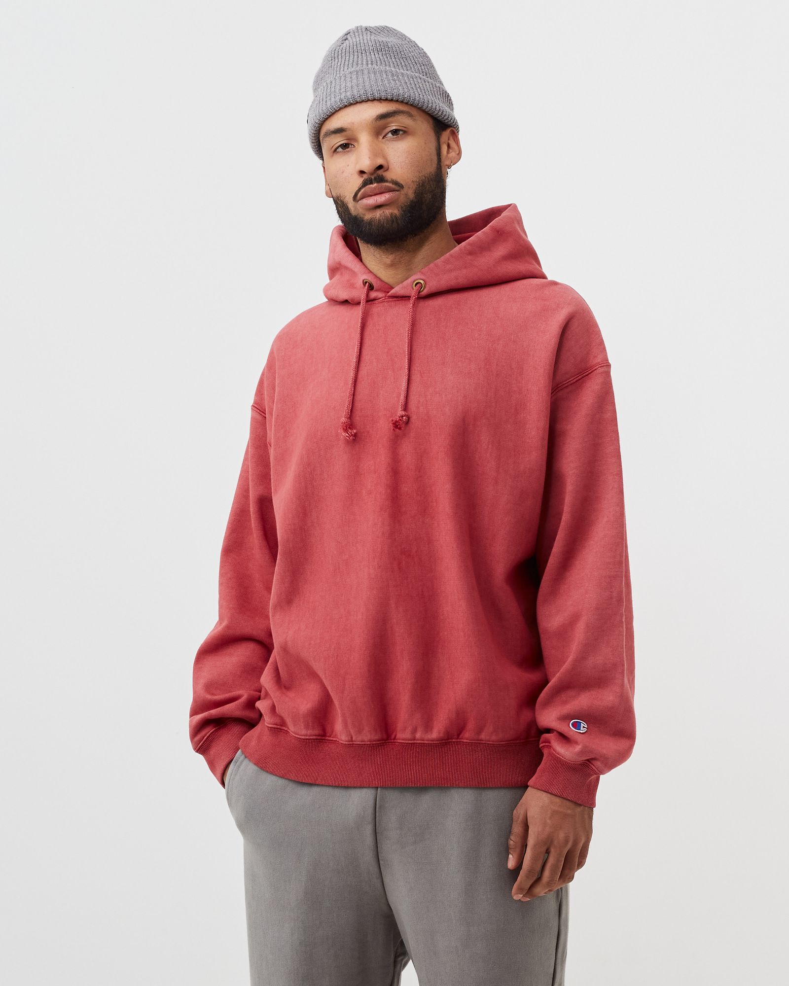 Garment Dye Hooded Sweatshirt