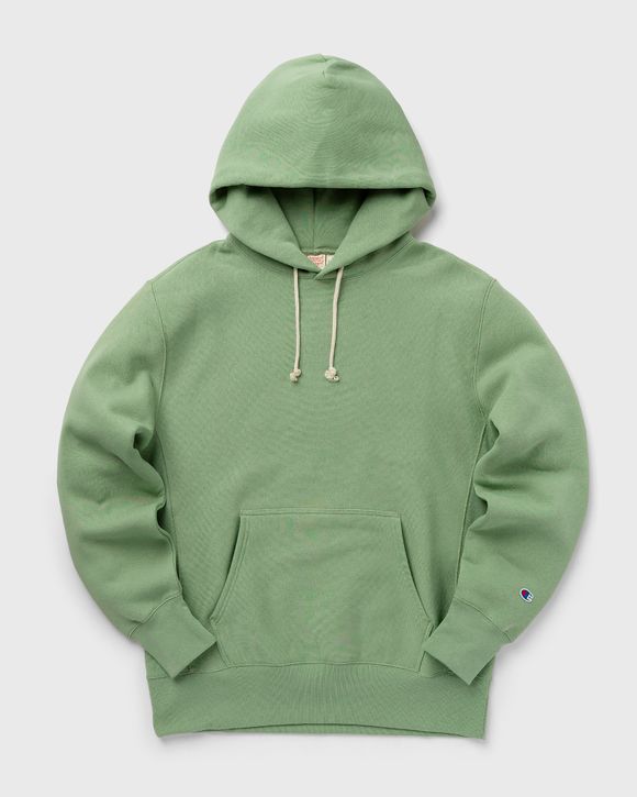 Champion reverse weave on sale green womens hoodie