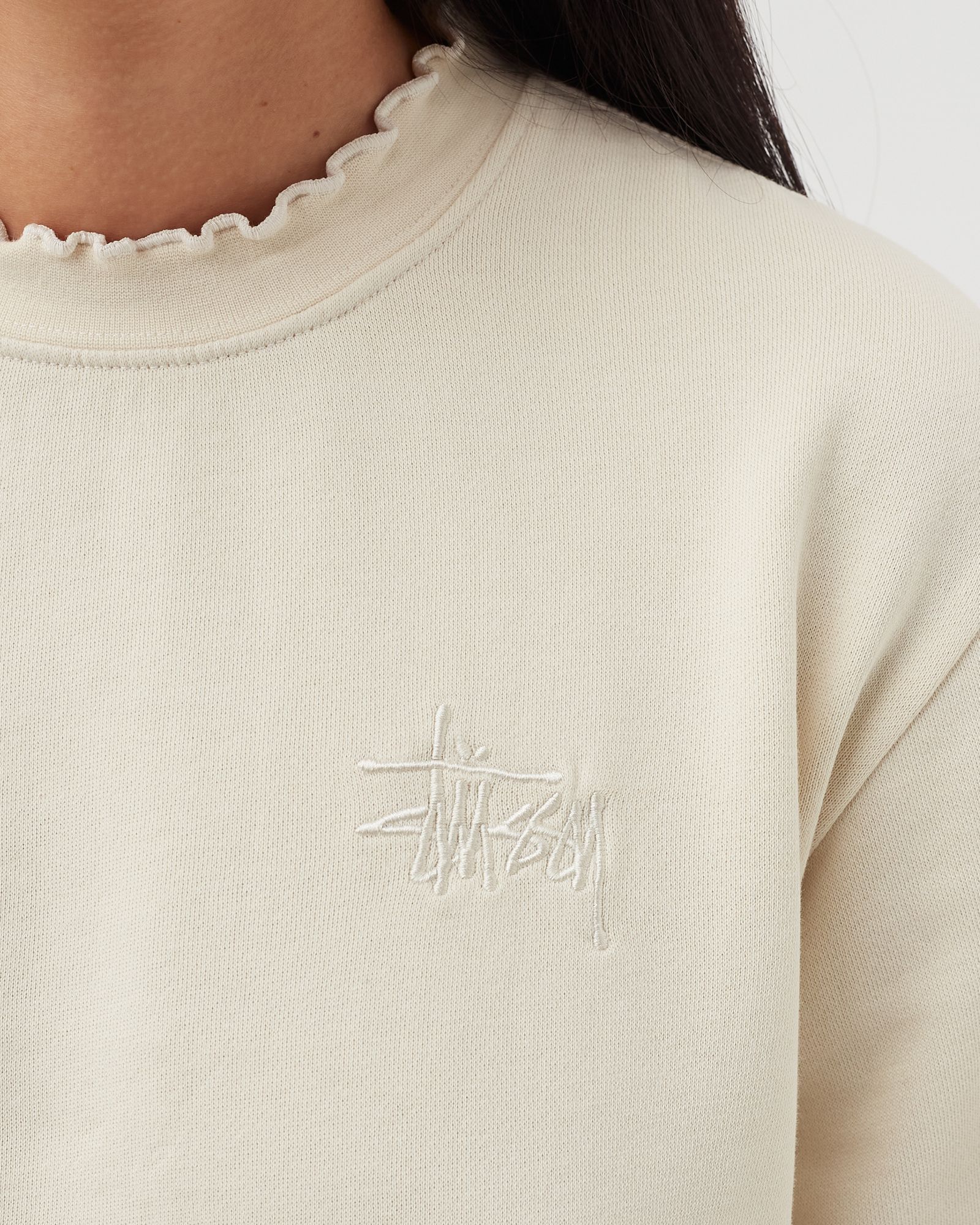 WMNS Laure Lettuce Edge Crew SWEATSHIRT