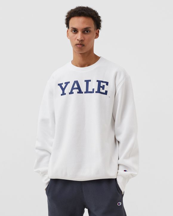 CHAMPION Yale Reverse Weave Crewneck Sweatshirt White | BSTN Store