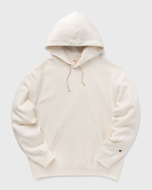 Cream colored champion store hoodie