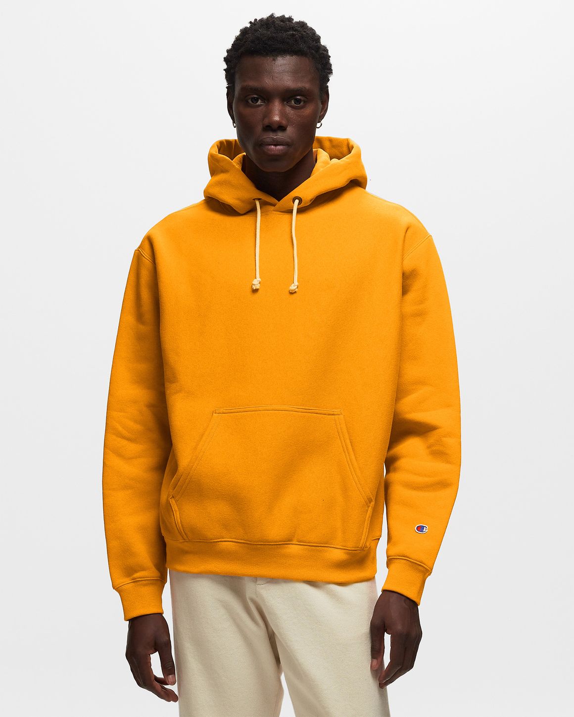 CHAMPION Hooded Sweatshirt Yellow BSTN Store