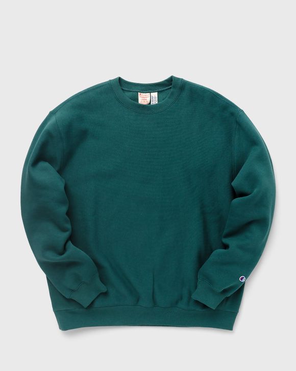 Champion crewneck sales dark green