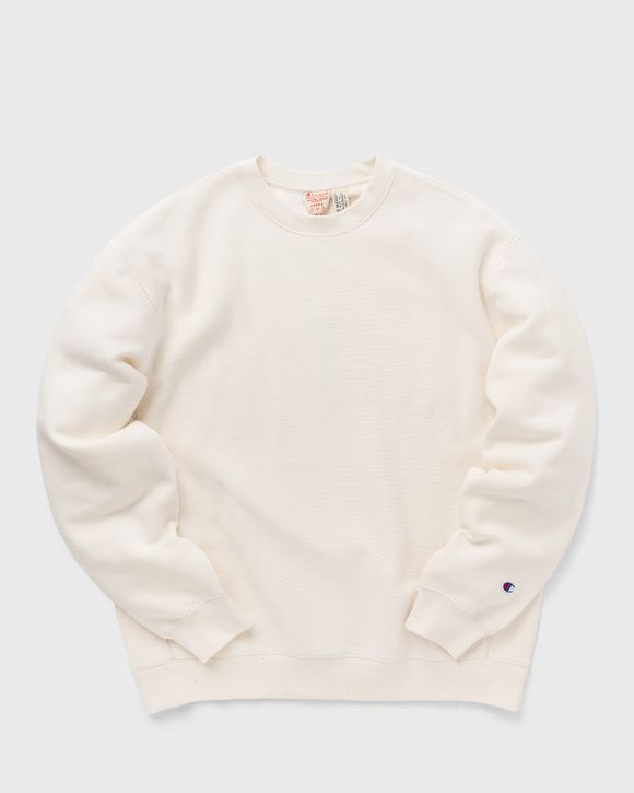 Champion cream cheap crewneck sweatshirt