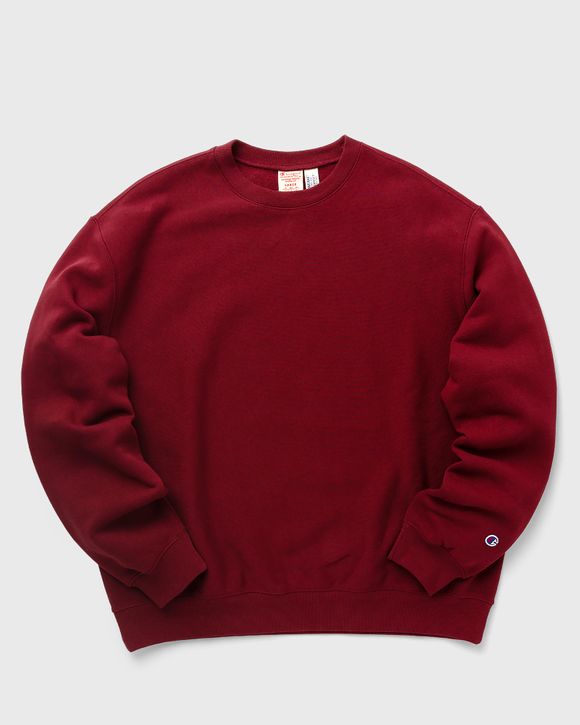 Red crewneck sweatshirt store champion