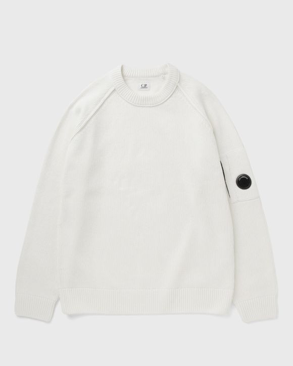 CHENILLE COTTON CREWNECK LENS SWEATER
