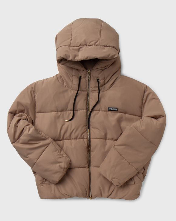 Pe nation khaki puffer jacket best sale