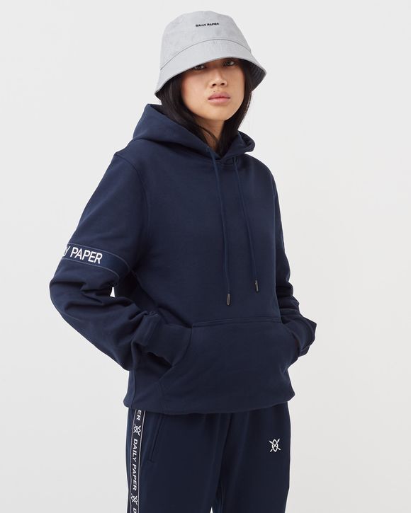 Navy captain hoodie store daily paper