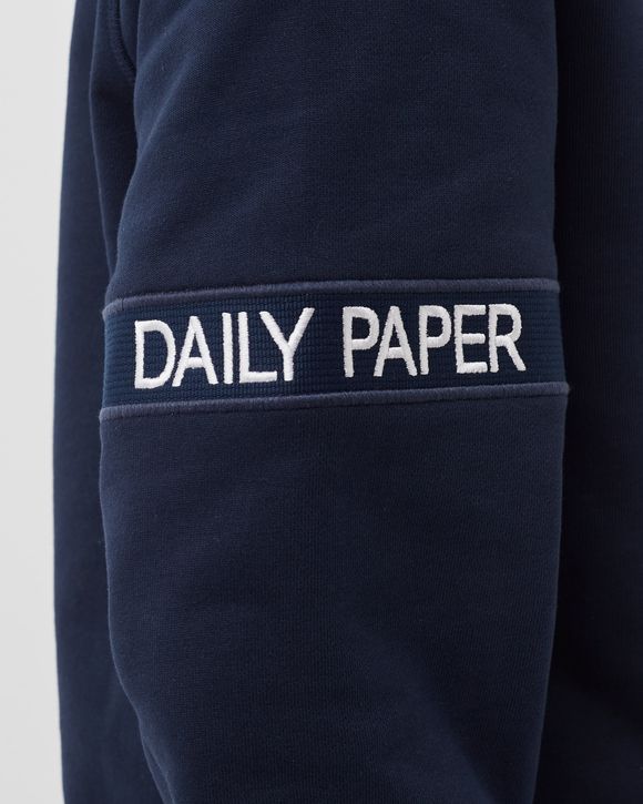 Daily paper hoodie donkerblauw hot sale