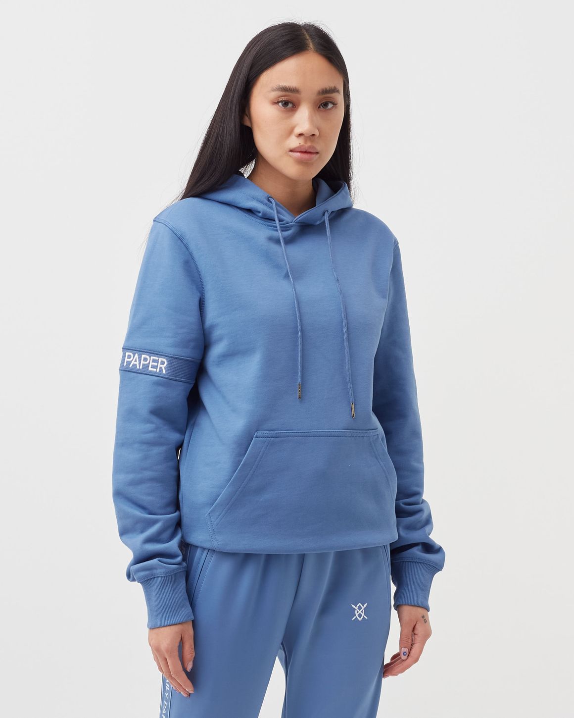 Daily paper light blue captain hoodie xs sale