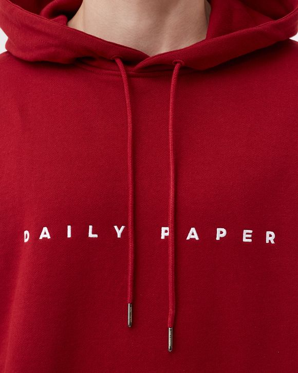 Daily paper hoodie bordeaux rood new arrivals