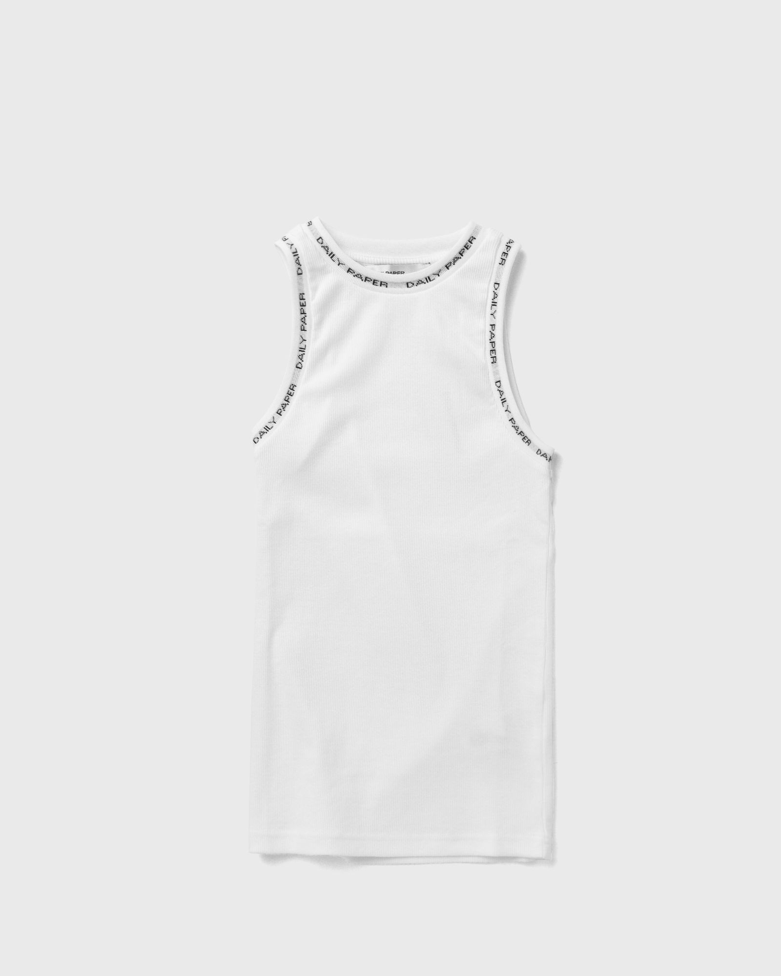 Daily Paper Women's White Wmns Erib Tank Women Tops & Tanks In :Xxl Xxl