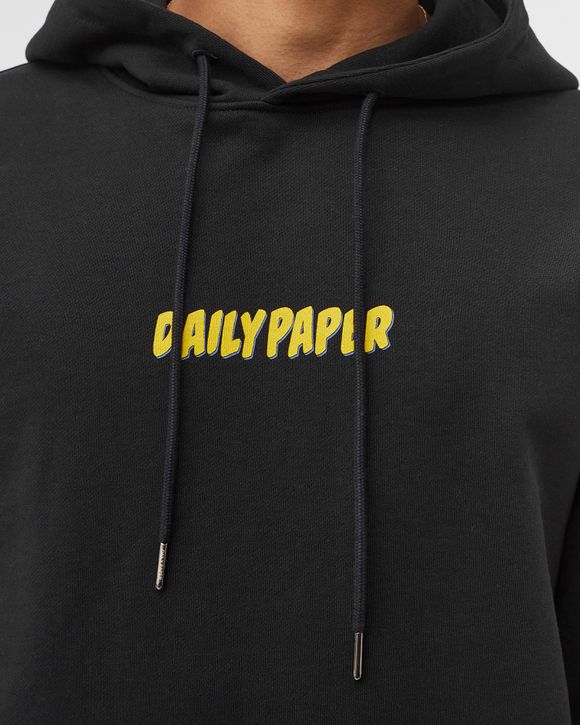 Daily paper hoodie online zwart