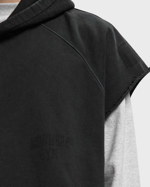 Hooded Sleeveless Sweatshirt