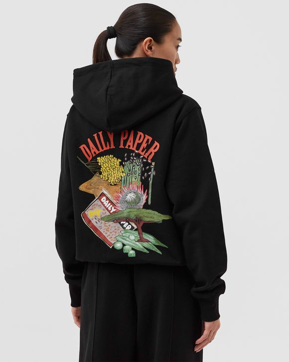 Daily paper black hot sale hoodie