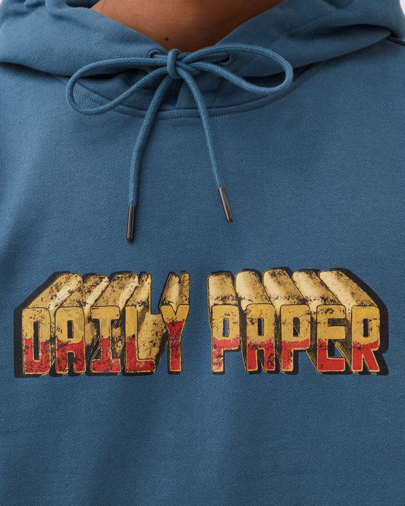 Daily paper best sale hoodie blauw