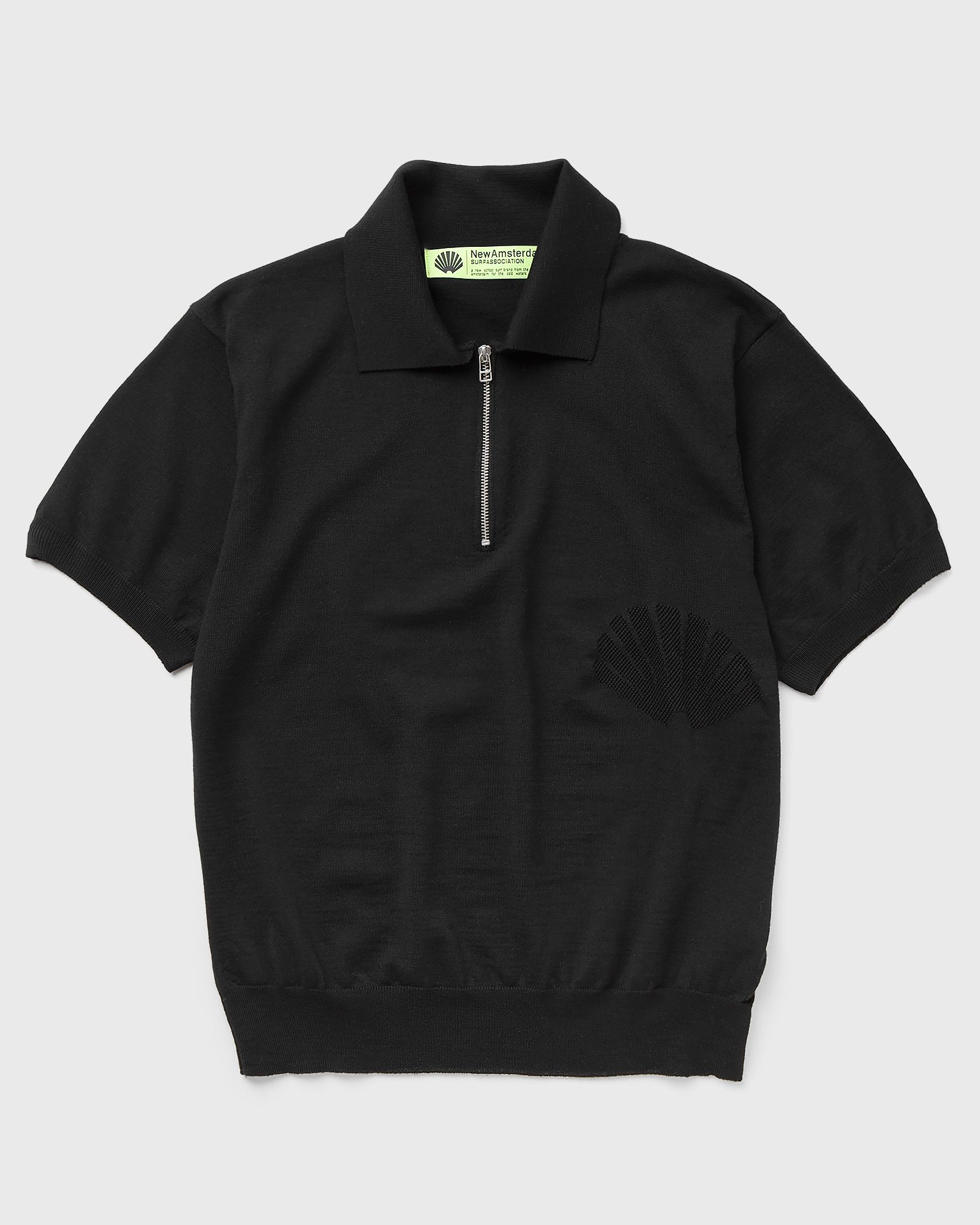 ZIP POLO KNIT