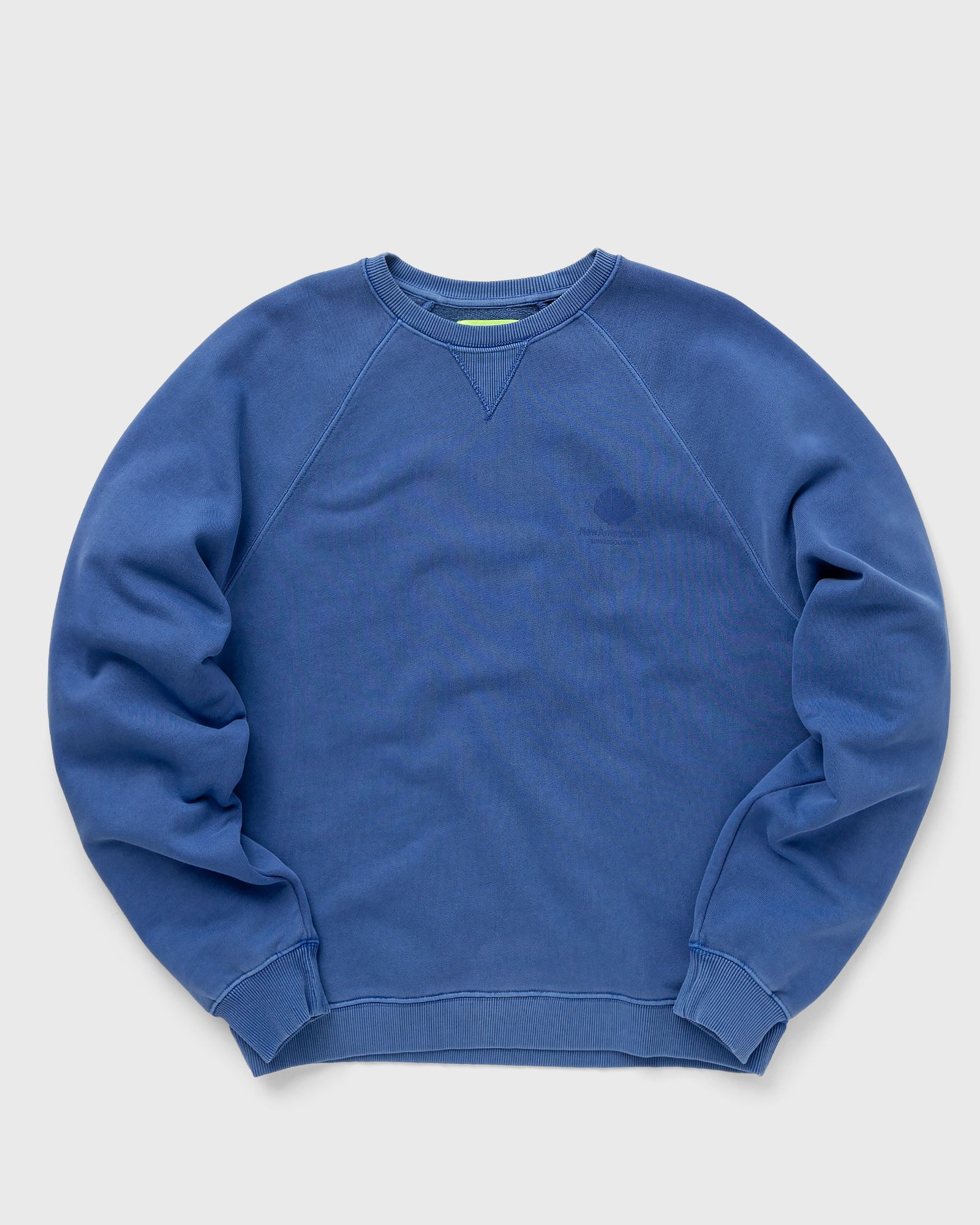 New Amsterdam - city crewneck sweat men sweatshirts blue in größe:l