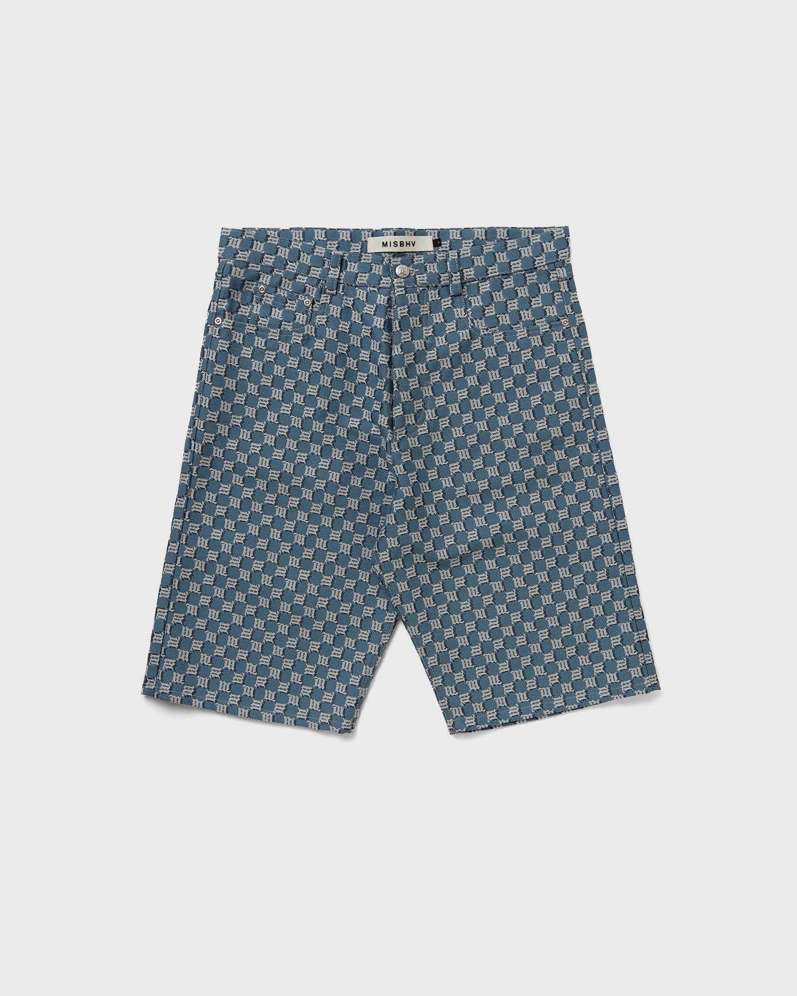 JACQUARD CANVAS MONOGRAM SHORTS